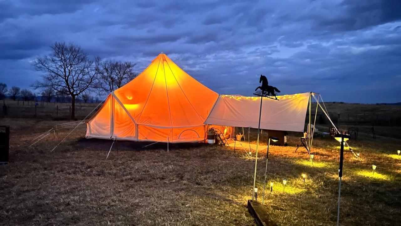 Shenandoah Valley Glamping - Amazing Views - Farm Edinburg Extérieur photo
