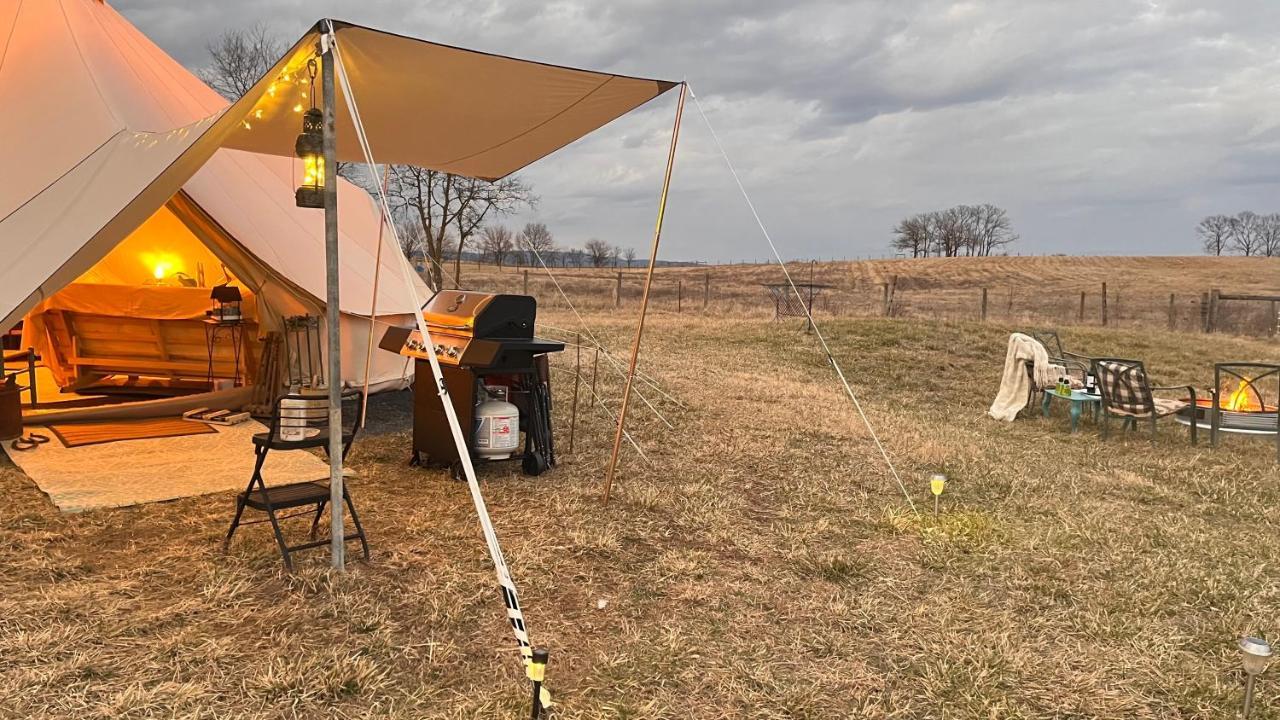 Shenandoah Valley Glamping - Amazing Views - Farm Edinburg Extérieur photo