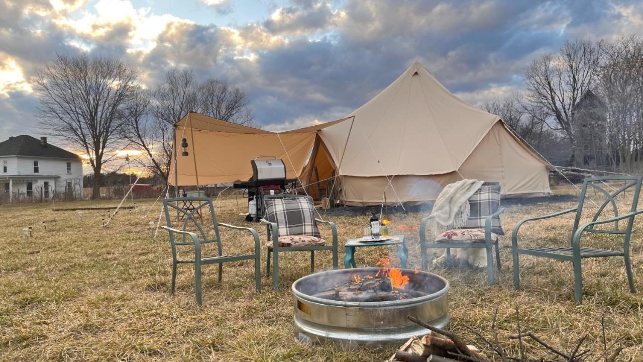 Shenandoah Valley Glamping - Amazing Views - Farm Edinburg Extérieur photo